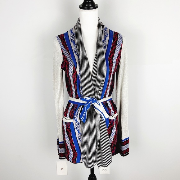 Twelfth Street by Cynthia Vincent Sweaters - Twelfth Street by Cynthia Vincent Zigzag Cardigan